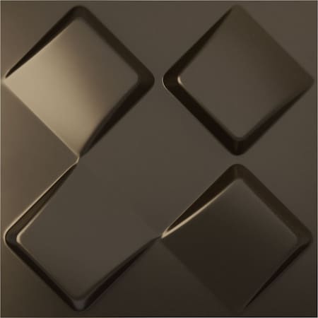 Ekena Millwork 19 5/8in. W x 19 5/8in. H Bradley EnduraWall Decorative 3D Wall Panel Covers 2.67 Sq. Ft. WP20X20BYCDB